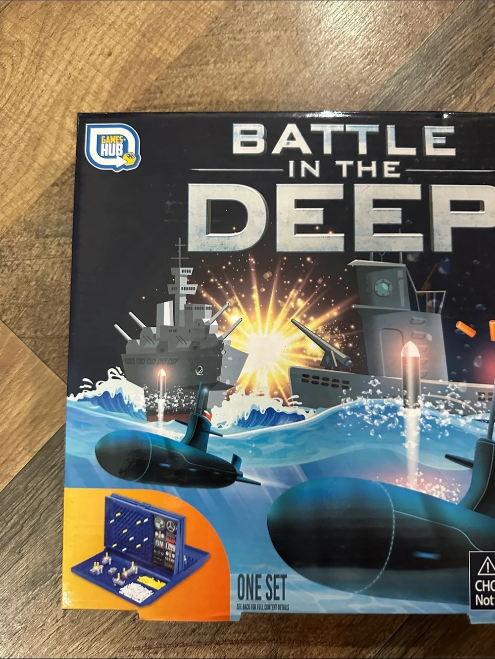 Battle in the Deep Strategy Game - Blue